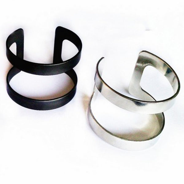 Geometrical Times Punk Rock Bracelet