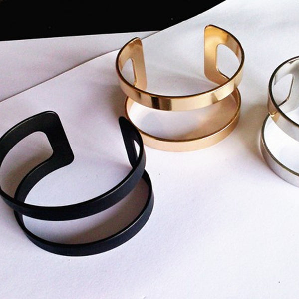 Geometrical Times Punk Rock Bracelet